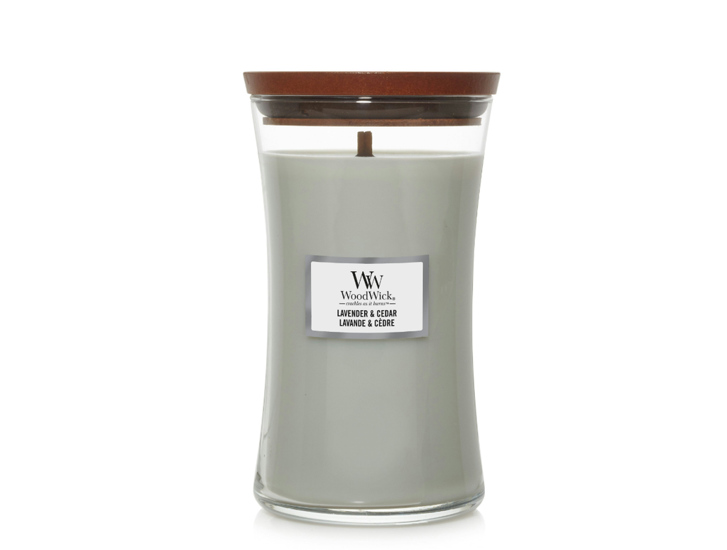 Bougie Lavande et Cèdre Large - Woodwick