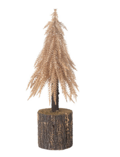 Sapin de Noël doré small - Jline