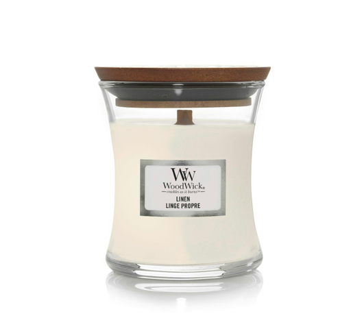 Bougie Linen Médium - Woodwick