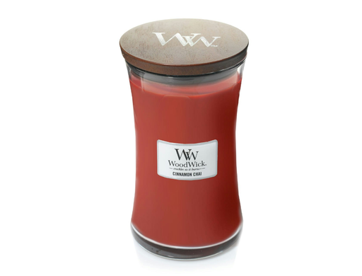 Bougie large Cinnamon Chai - Woodwick