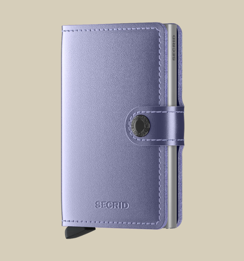 Miniwallet Metallic Lila - Secrid