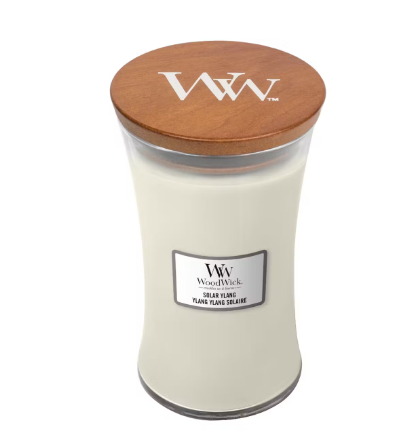 Bougie large Solar Ylang - Woodwick