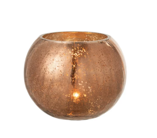 Photophore boule marron Large - Jline