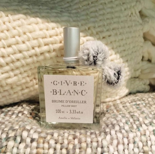 Brume d'oreiller Givre blanc - Amélie et Mélanie