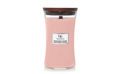 Bougie Pressed blooms patchouli Large - Woodwick