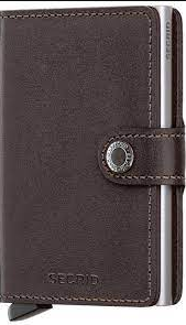 Miniwallet Original Dark brown- Secrid