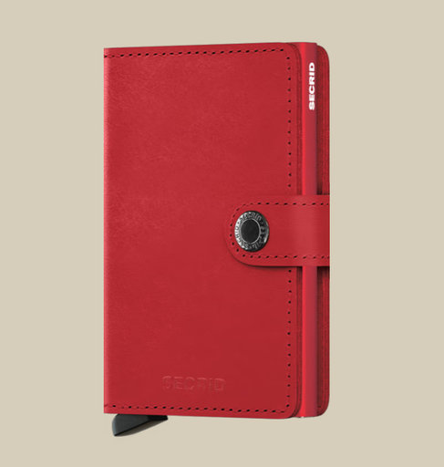Miniwallet red - Secrid