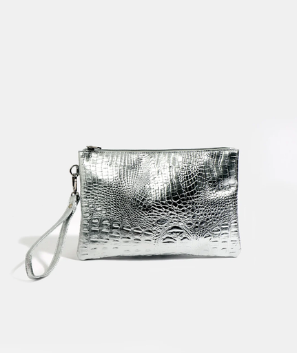 Pochette Regan Silver - Pia Rossini