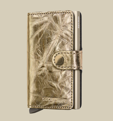 Miniwallet Crunch Gold - Secrid 