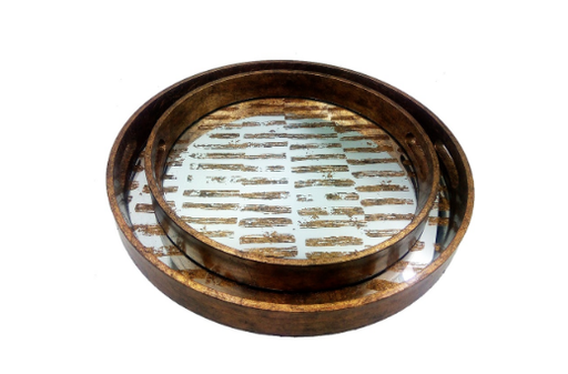 Plateau rond Umbrellas small - Fancy 