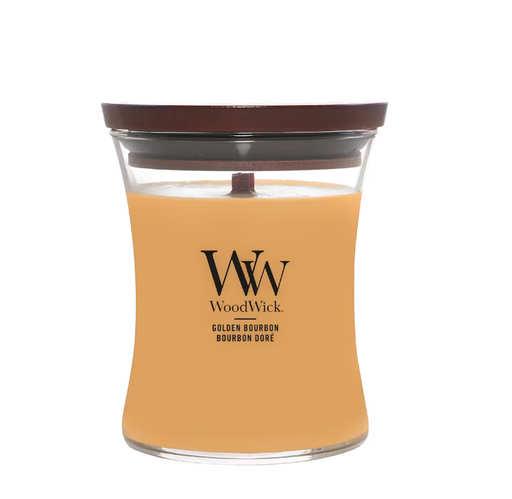Bougie Golden Bourbon medium - WoodWick