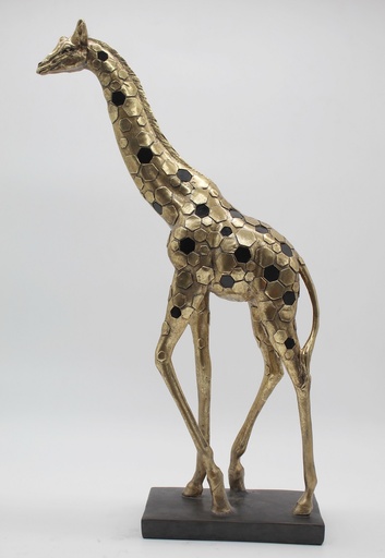 Sculpture Girafe doré Small - Fancy 