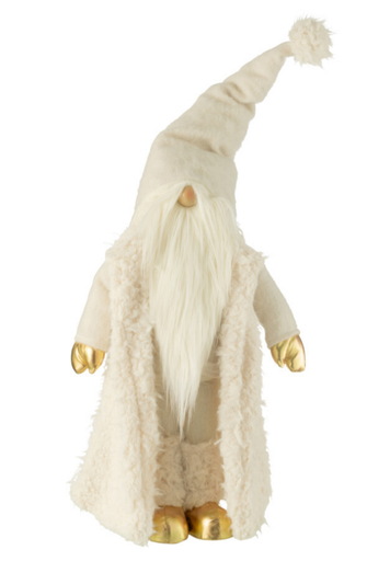 [45564] Lutin blanc avec longue veste large - Jline 