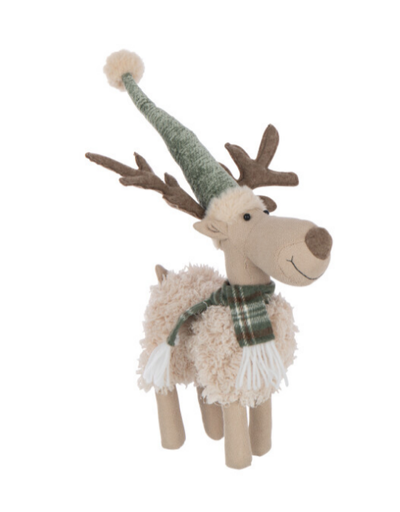 [55284] Elan beige avec foulard vert small - Jline 