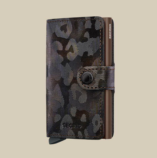 Miniwallet Jungle Brown - Secrid 