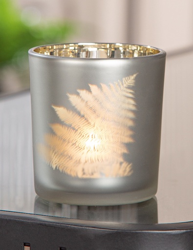 [58043] Photophore motif fougère small - Gilde 