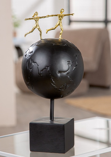 [61414] Sculpture Terre noir - Gilde 