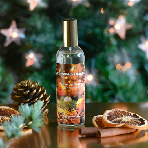 Parfum d'ambiance Cannelle Orange - Amélie et Mélanie 