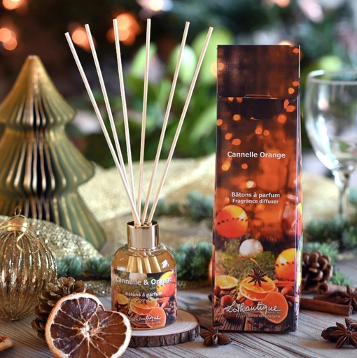 Bâtons à parfum Cannelle Orange - Amélie et Mélanie 