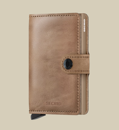 Miniwallet Vintage Taupe - Secrid