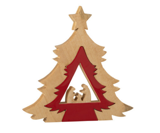 Crèche dans l'arbre - Jline 