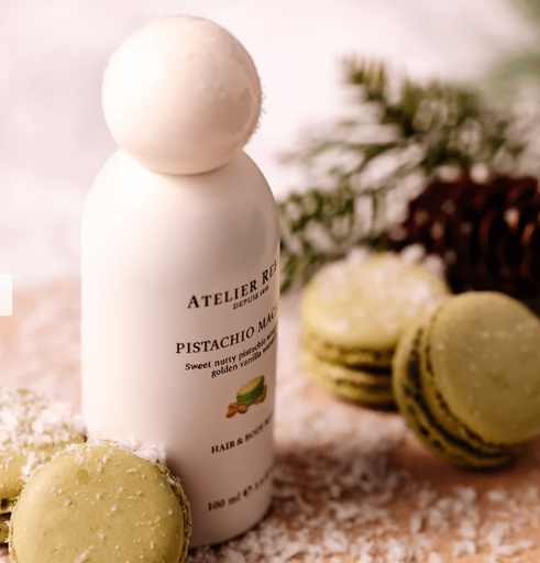 Brume Cheveux & Corps Pistache 100ml - Atelier Rebul 