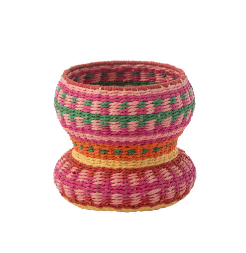 Vase en osier multicolore - Jline 