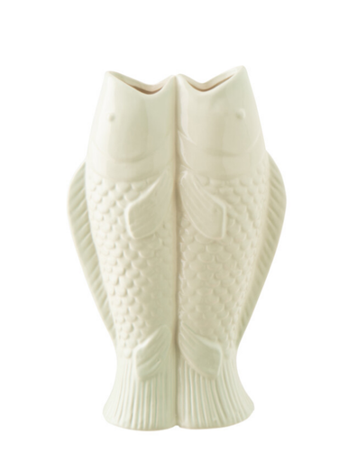 Vase poissons vert - Jline 