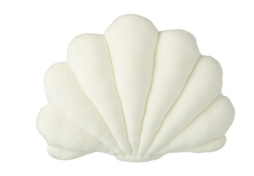 Coussin coquillage blanc - Jline 