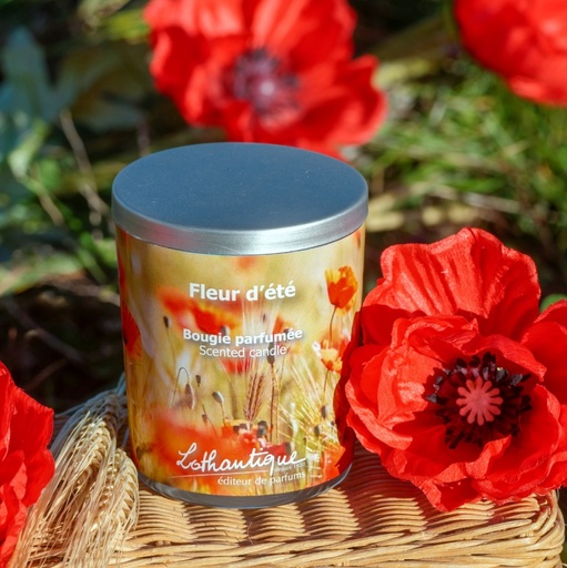 Bougie parfumée Fleur d'été - Amélie et Mélanie 