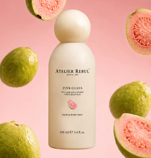 Brume pour cheveux et corps Pink Guava 100 ml - Atelier Rebul