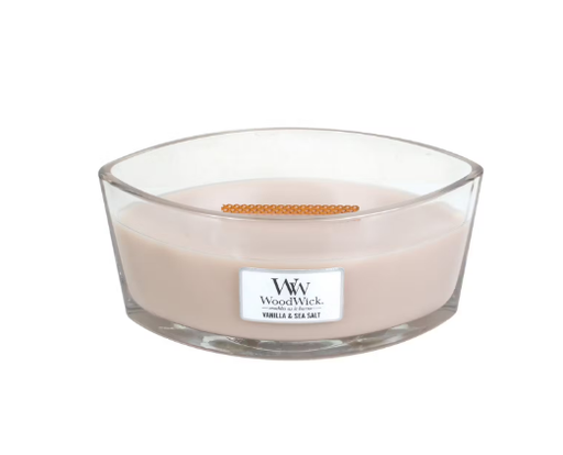 Bougie Vanilla Sea Salt Ellipse - Woodwick
