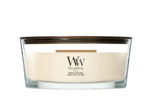 Bougie Vanilla Sea Salt Ellipse - Woodwick