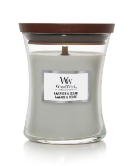 Bougie Lavender Cedar Medium - Woodwick